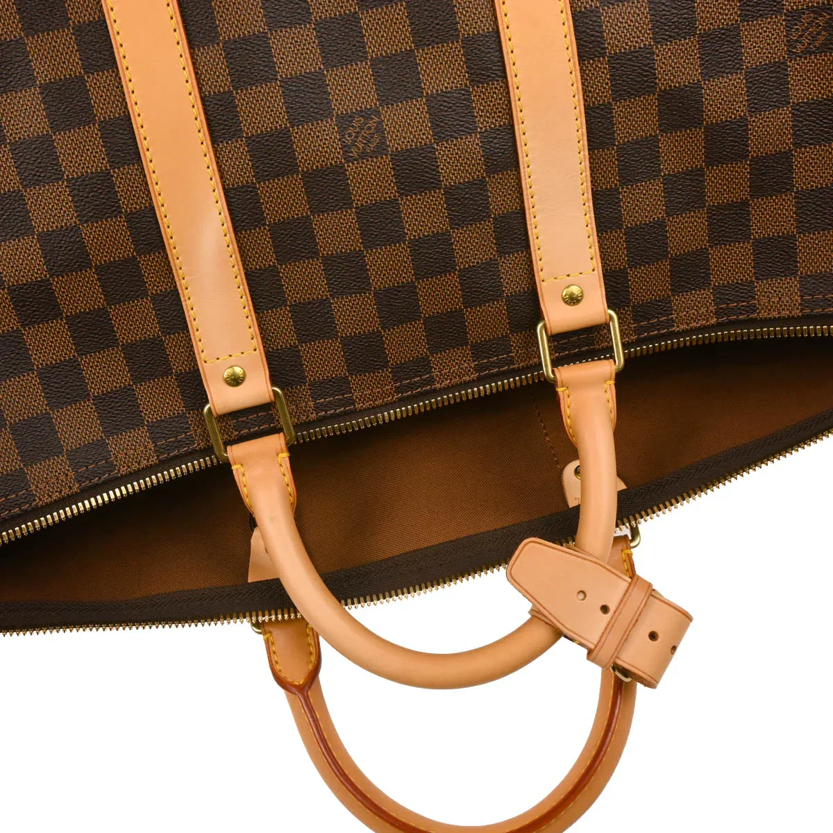 Louis Vuitton 2004 Damier Keepall 50 Travel Duffle Handbag - Image 7