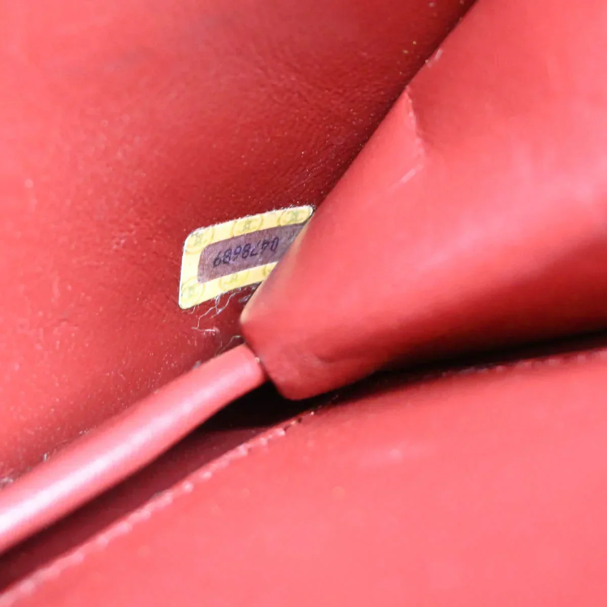 Chanel 1986-1988 Black Lambskin 2way Shoulder Bag - Image 11