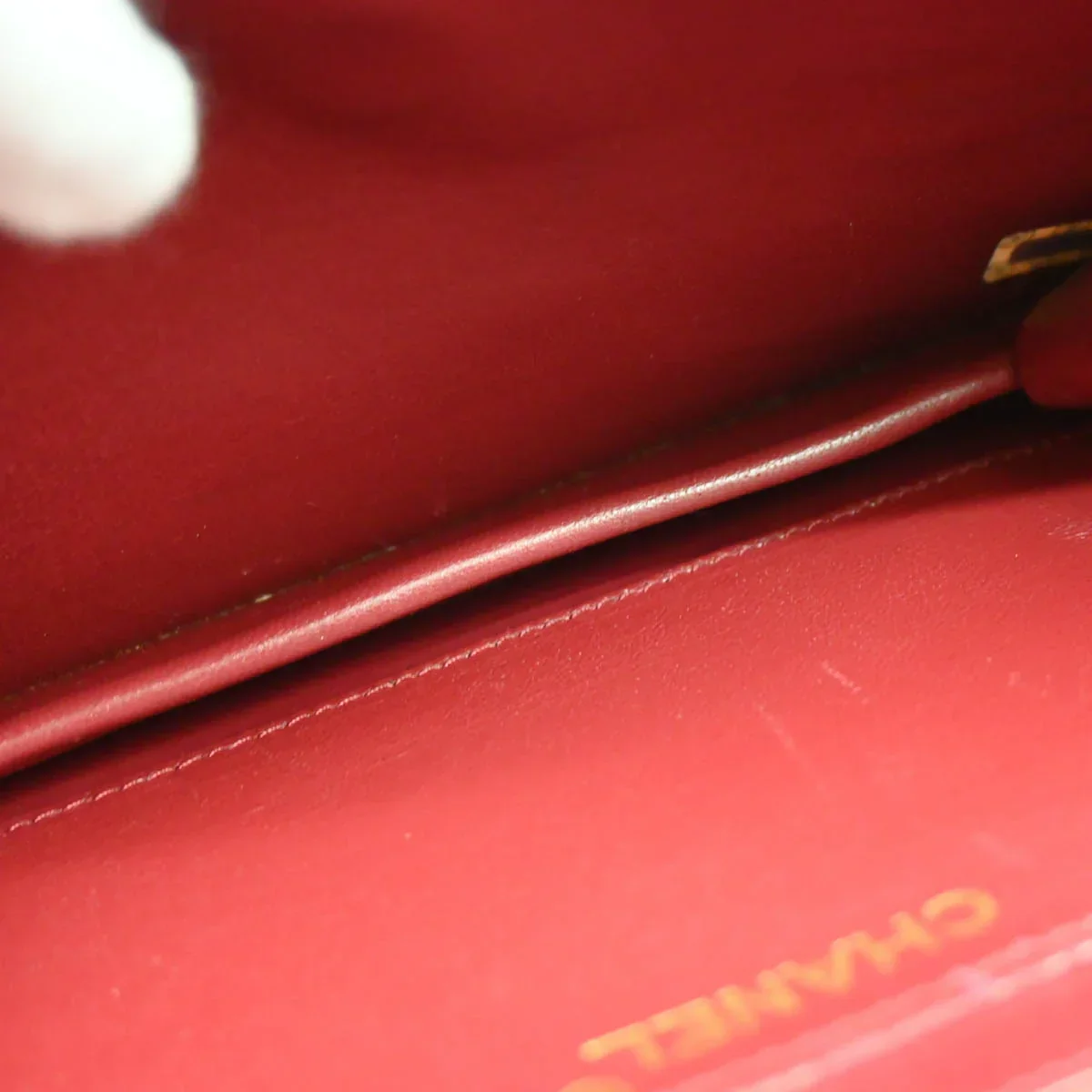 Chanel 1986-1988 Black Lambskin 2way Shoulder Bag - Image 9