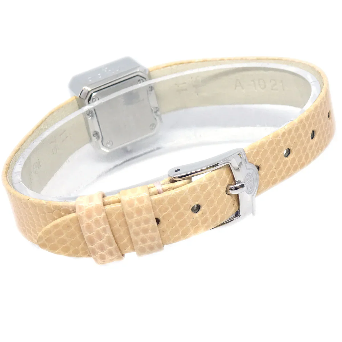 Corum * Sugar Cube Ref.137.427.47 Quartz Watch SS Diamond - Image 3