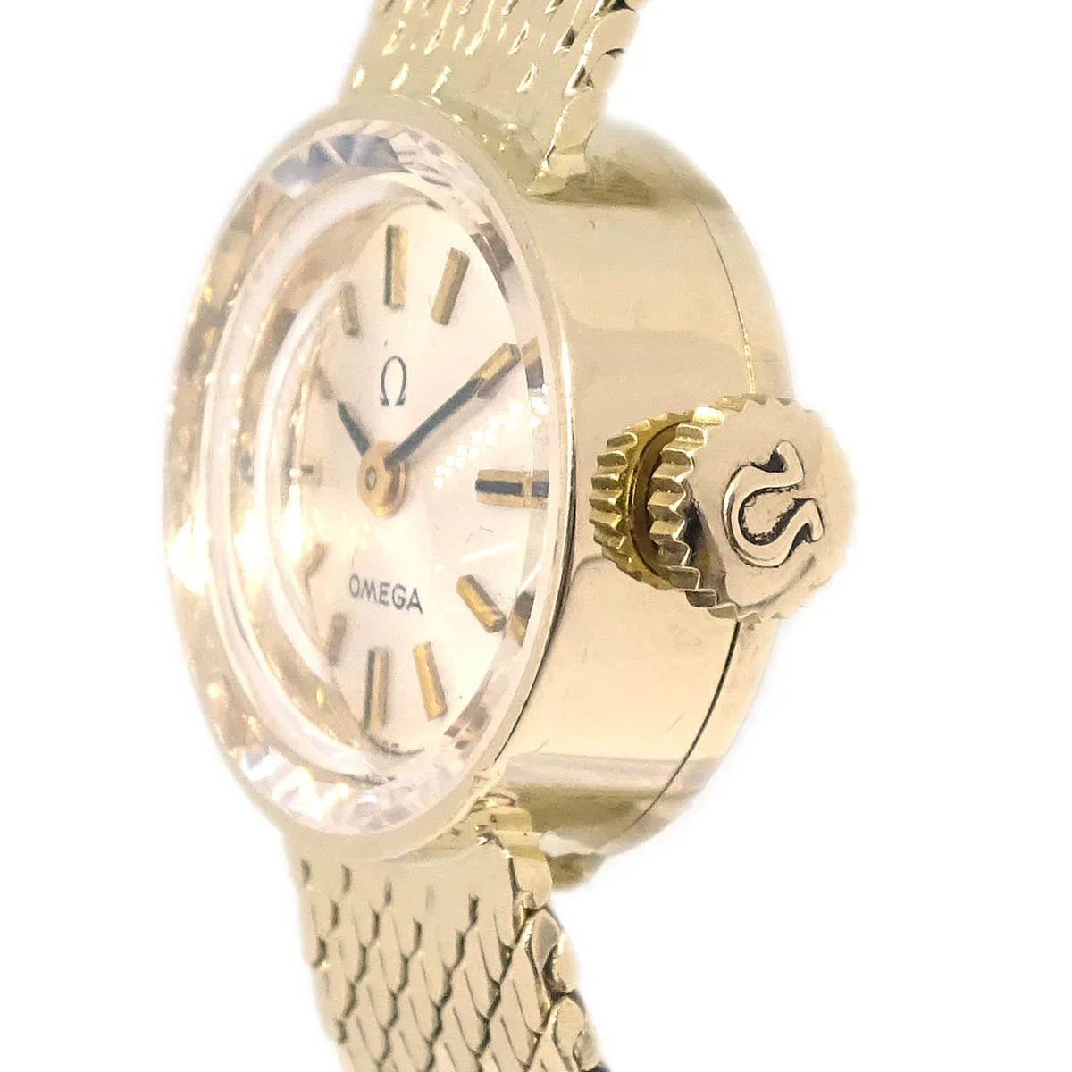 Omega YG Watch Manual-winding 14KYG - Image 4