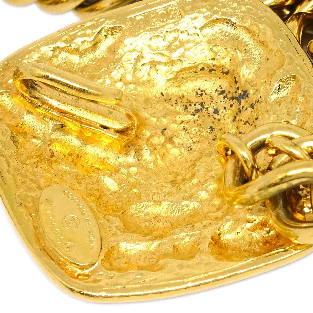 Chanel Chain Belt Gold 6065 Small Good - Image 3