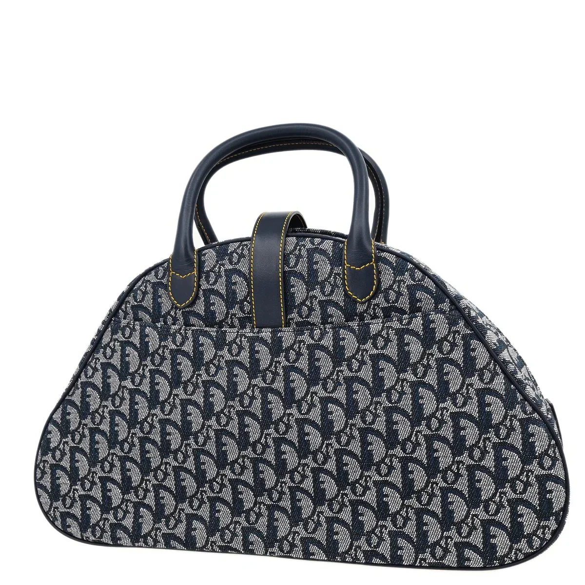 Christian Dior Navy Double Saddle Trotter Handbag - Image 2