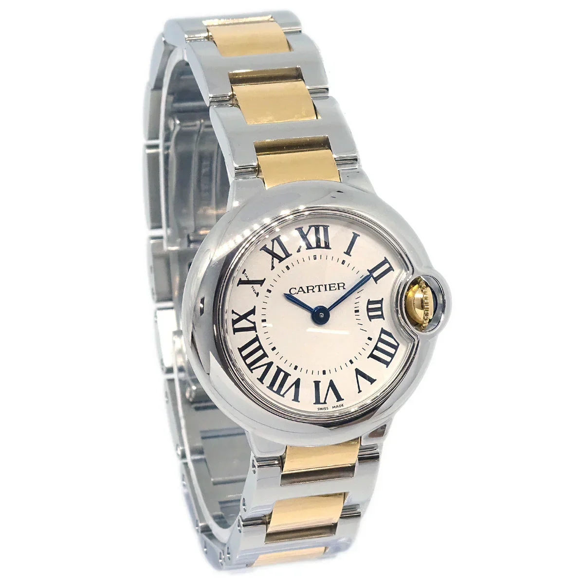 Cartier Ballon Bleu Ref.3009 Quartz Watch 18KYG SS - Image 2