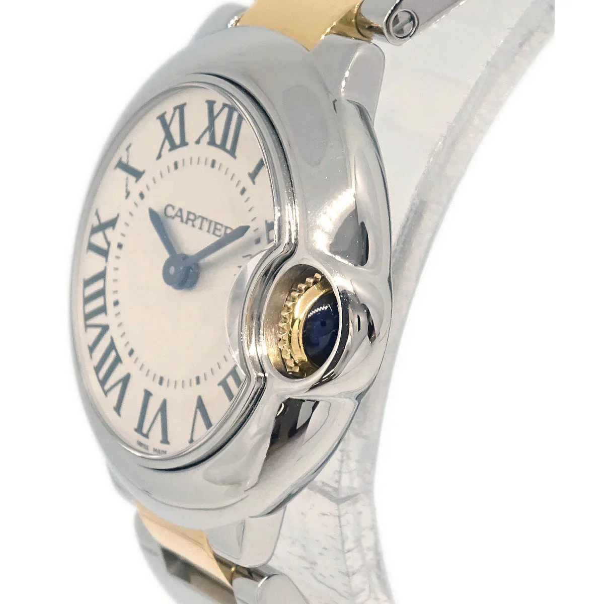 Cartier Ballon Bleu Ref.3009 Quartz Watch 18KYG SS - Image 3