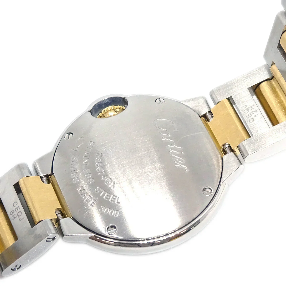 Cartier Ballon Bleu Ref.3009 Quartz Watch 18KYG SS - Image 7