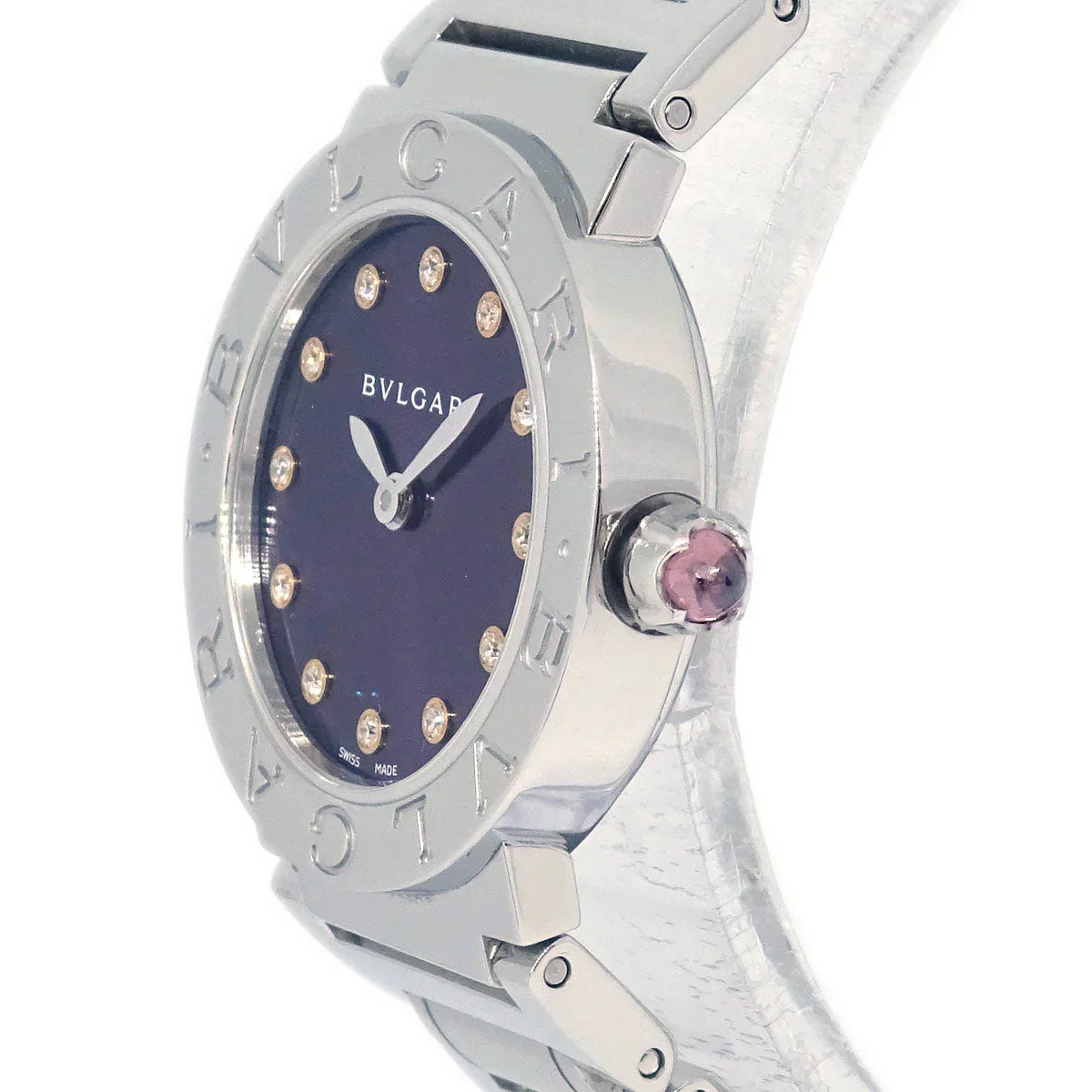 Bvlgari Ref.BBL26S Bvlgari Bvlgari Quartz Watch SS Diamond - Image 3