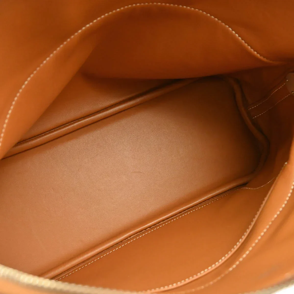 Hermes 2007 Gold Togo Bolide 31 2way Shoulder Handbag - Image 8