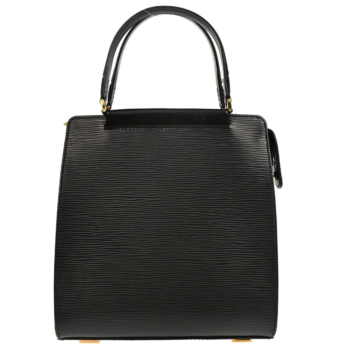 Louis Vuitton 2005 Black Epi Figari PM Handbag M52012