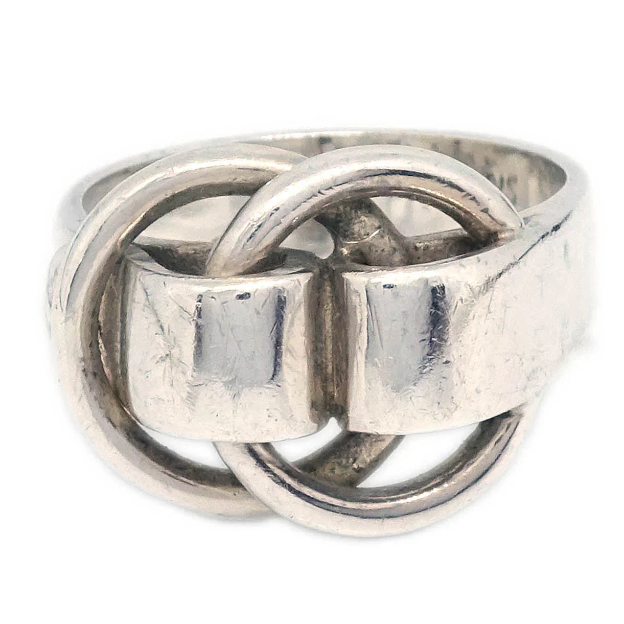 Hermes Ring Silver #53 #13
