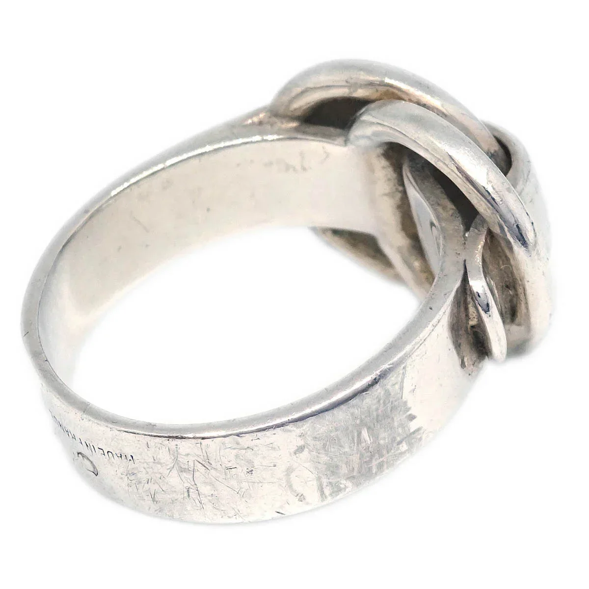 Hermes Ring Silver #53 #13 - Image 2