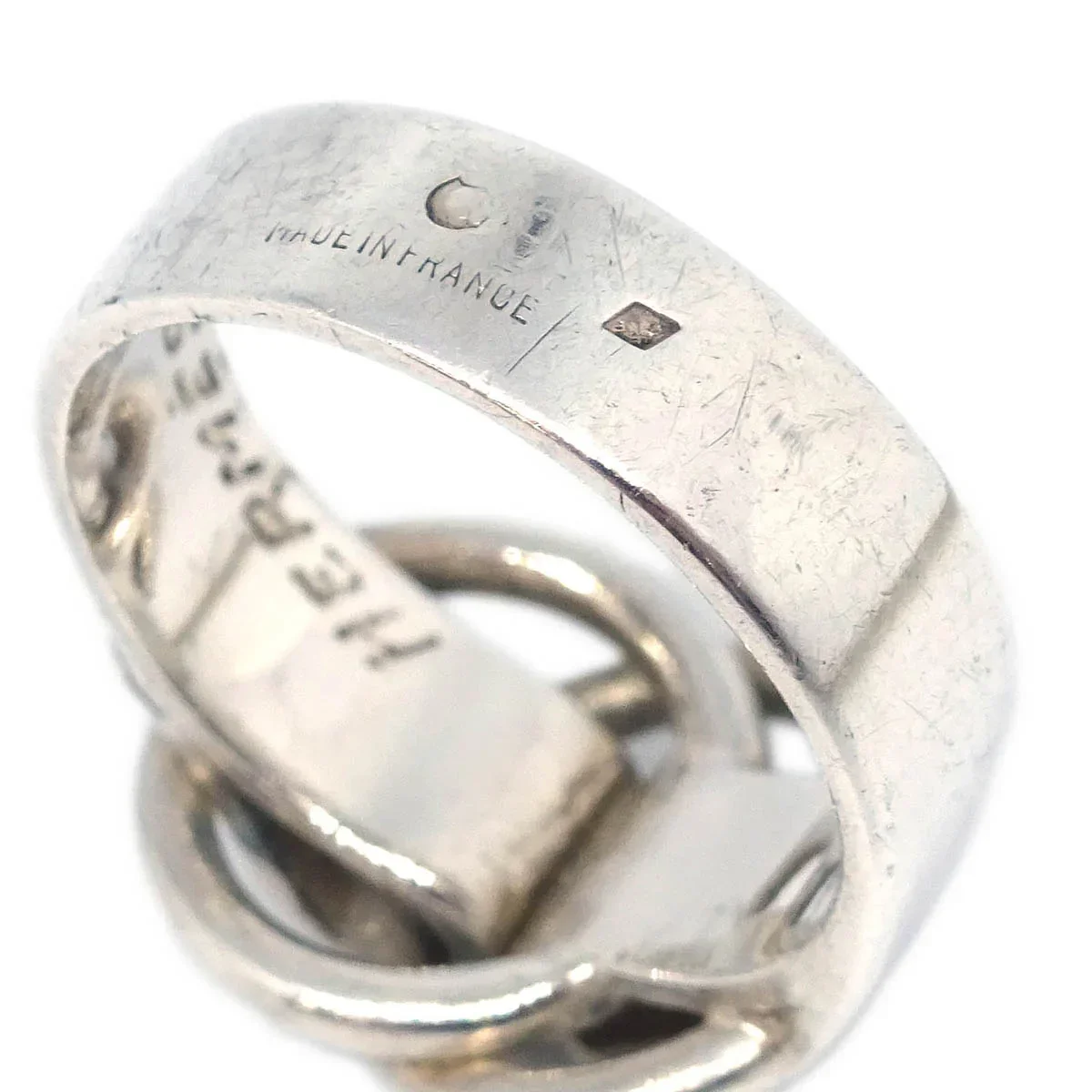 Hermes Ring Silver #53 #13 - Image 3