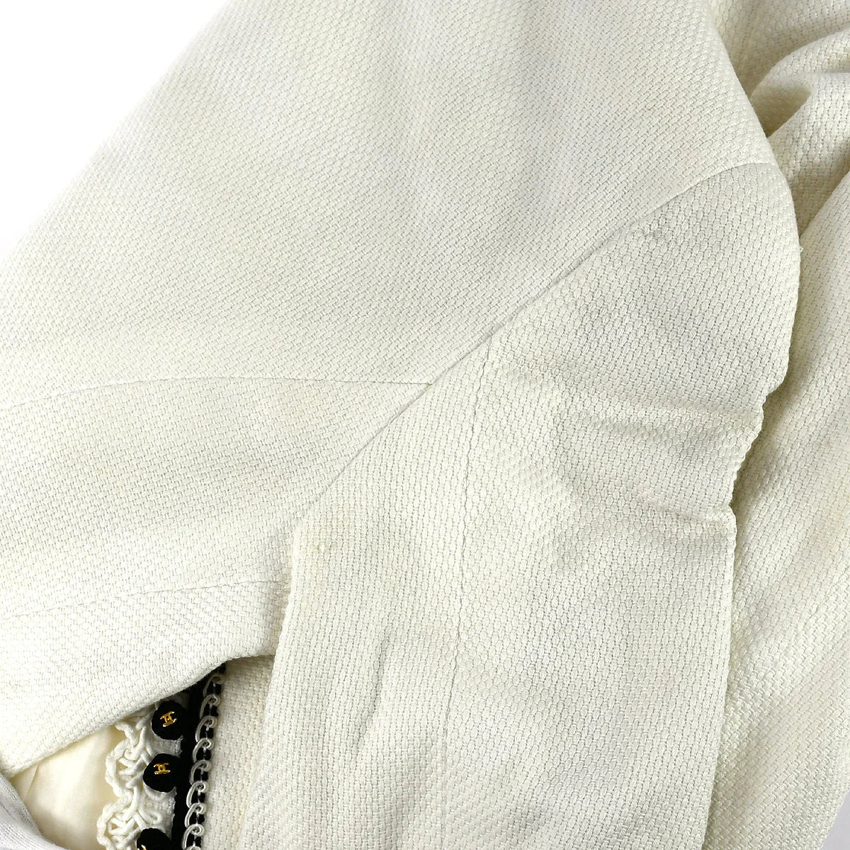 Chanel Lace Trim Jacket #36 - Image 4
