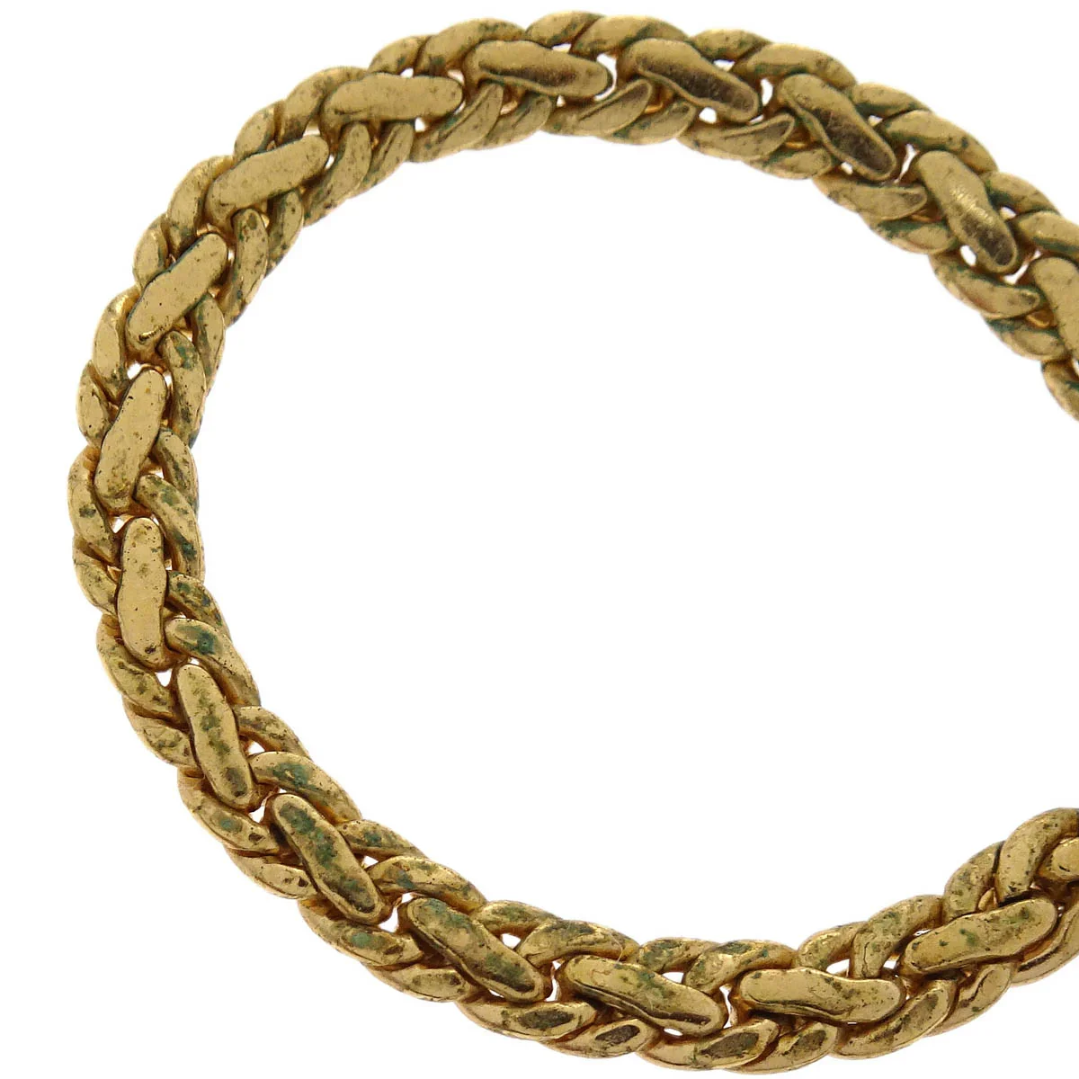 Christian Dior Necklace Gold Rhinestone - Image 3