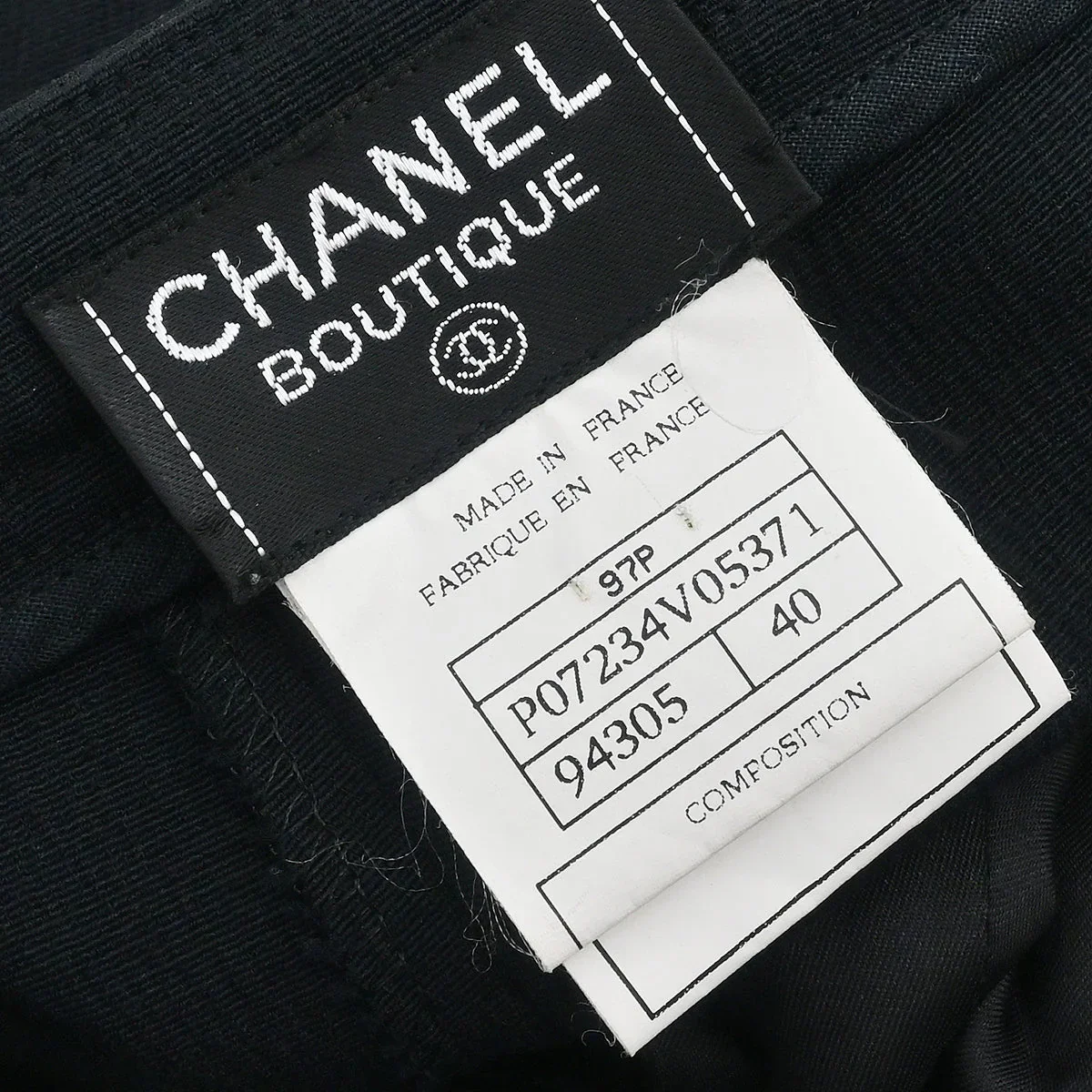 Chanel Long Pants Black #40 - Image 9