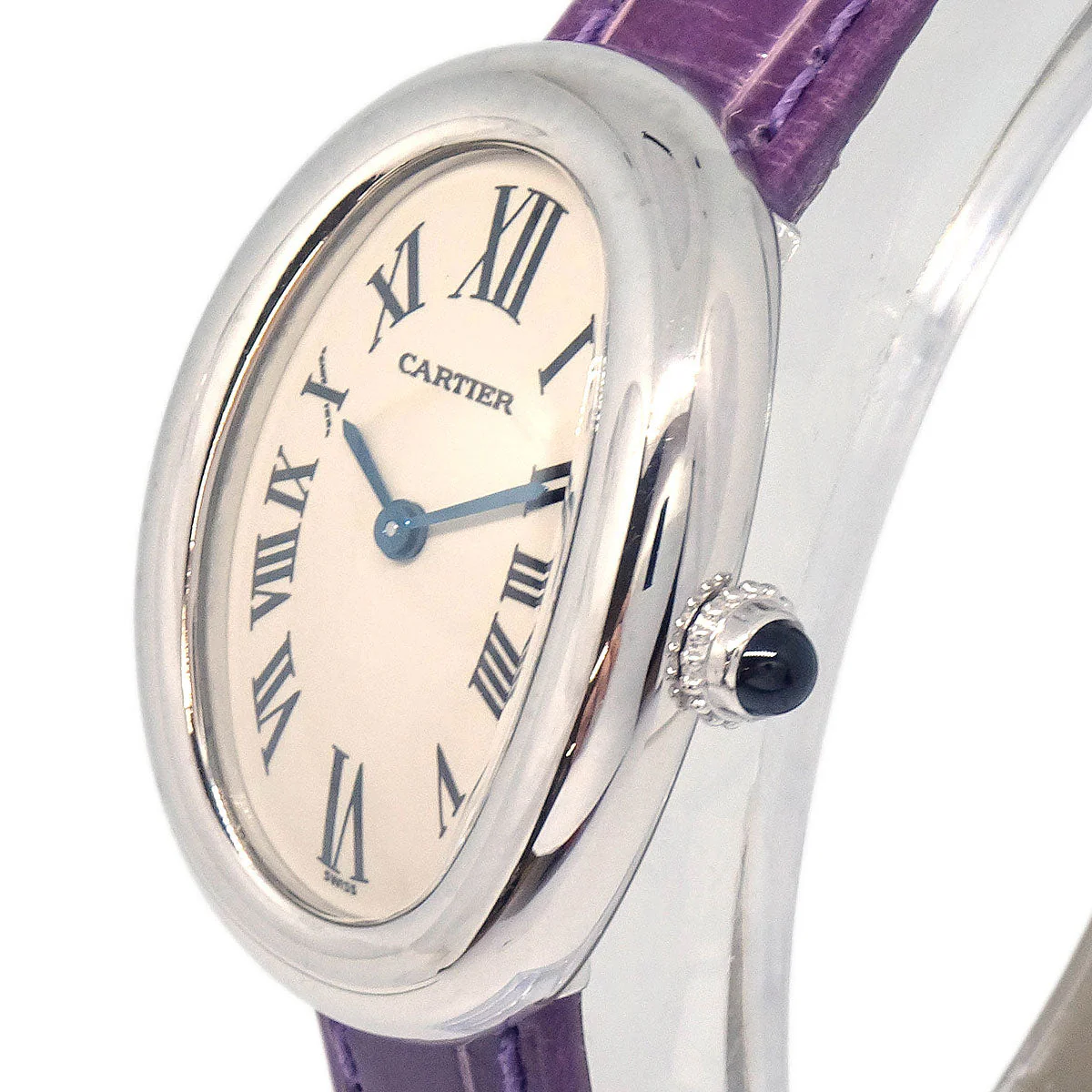 Cartier * Baignoire Ref.1955 Quartz Watch 18KWG - Image 3