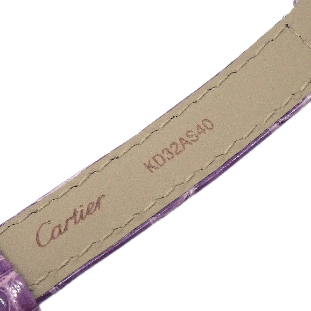 Cartier * Baignoire Ref.1955 Quartz Watch 18KWG - Image 5