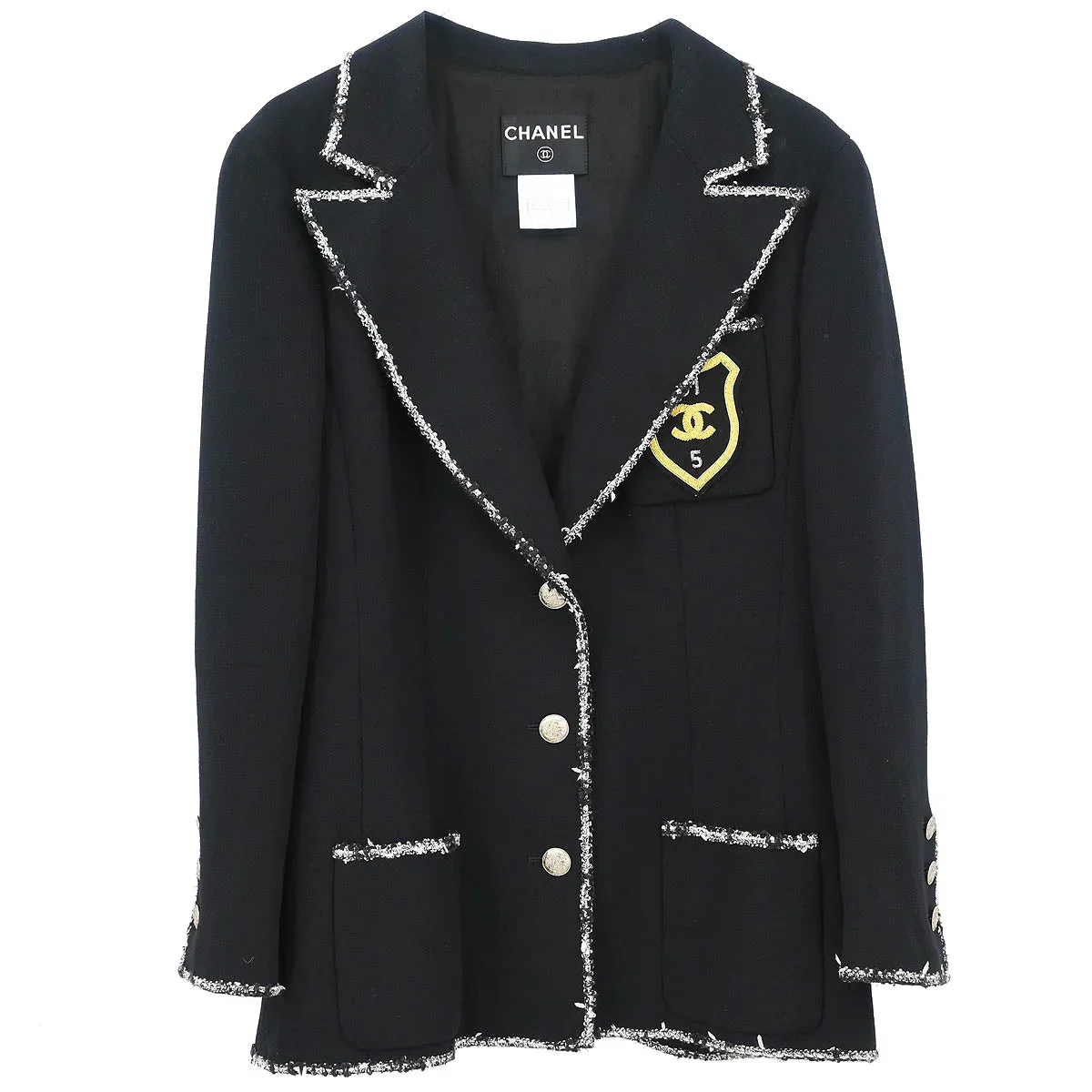 Chanel 2005 Black & White "Devil Wears Prada" Jacket #42
