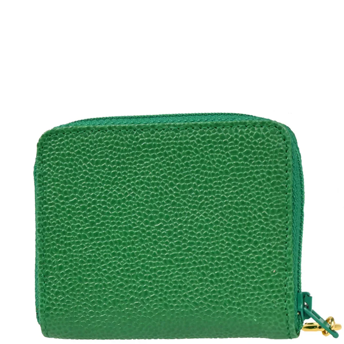 Chanel 1994-1996 Green Caviar Coin Purse Wallet - Image 2