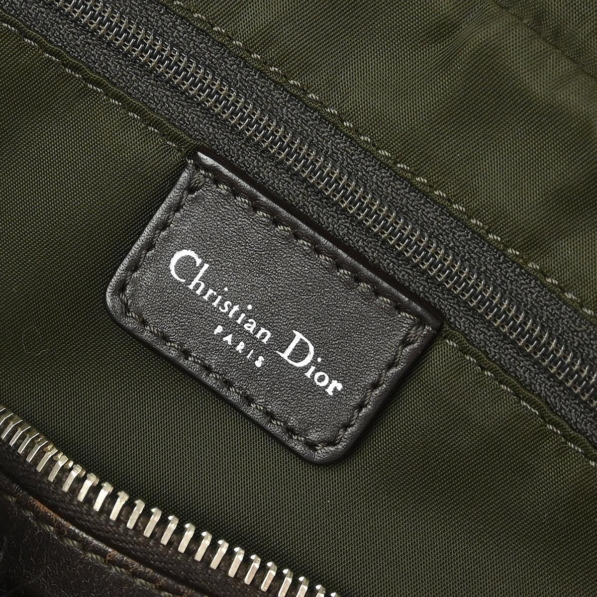 Christian Dior 2005 Brown Romantic Trotter Handbag - Image 9