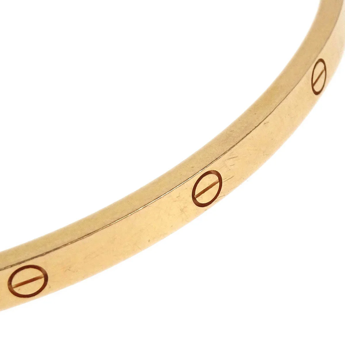 Cartier Love Bracelet Bangle Small HGA140 Au750 #17 - Image 3
