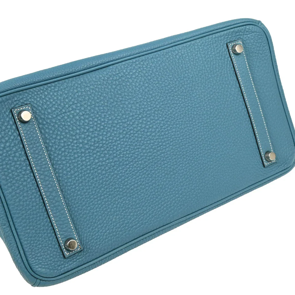 Hermes Blue Jean Togo Birkin 35 Handbag - Image 5