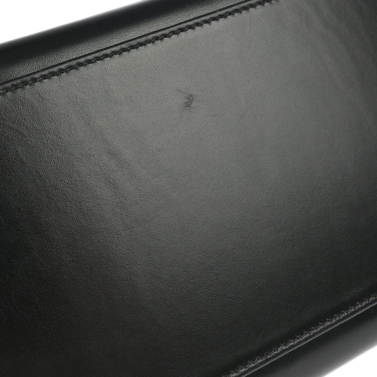 Hermes 2000 Black Box Calf Kelly 35 Retourne 2way Shoulder Handbag - Image 3