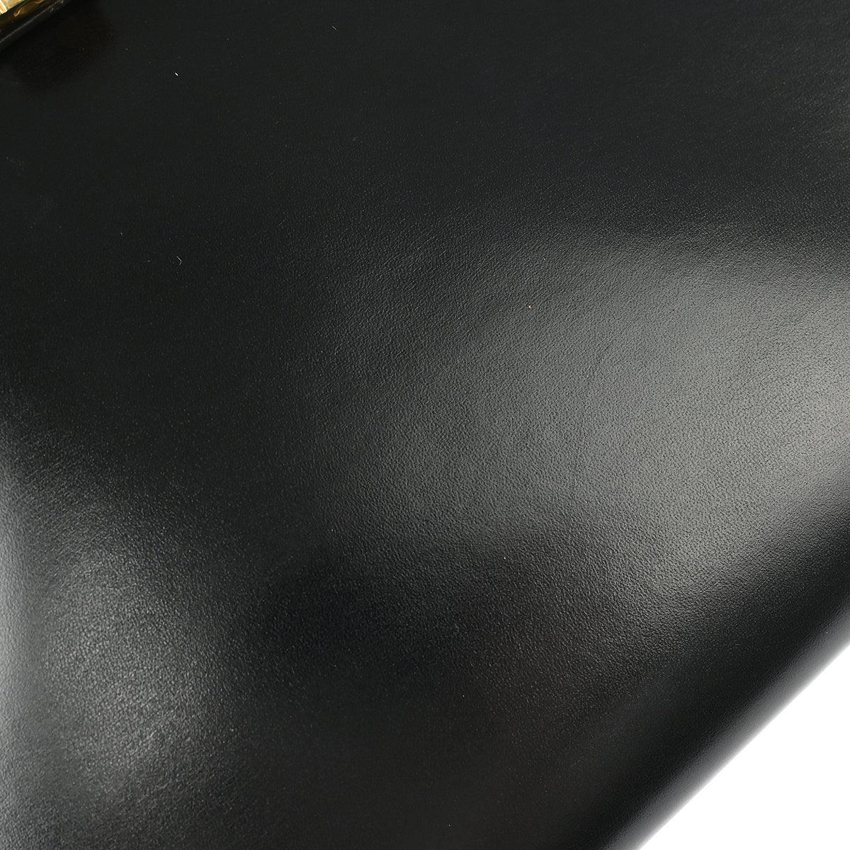 Hermes 2000 Black Box Calf Kelly 35 Retourne 2way Shoulder Handbag - Image 4