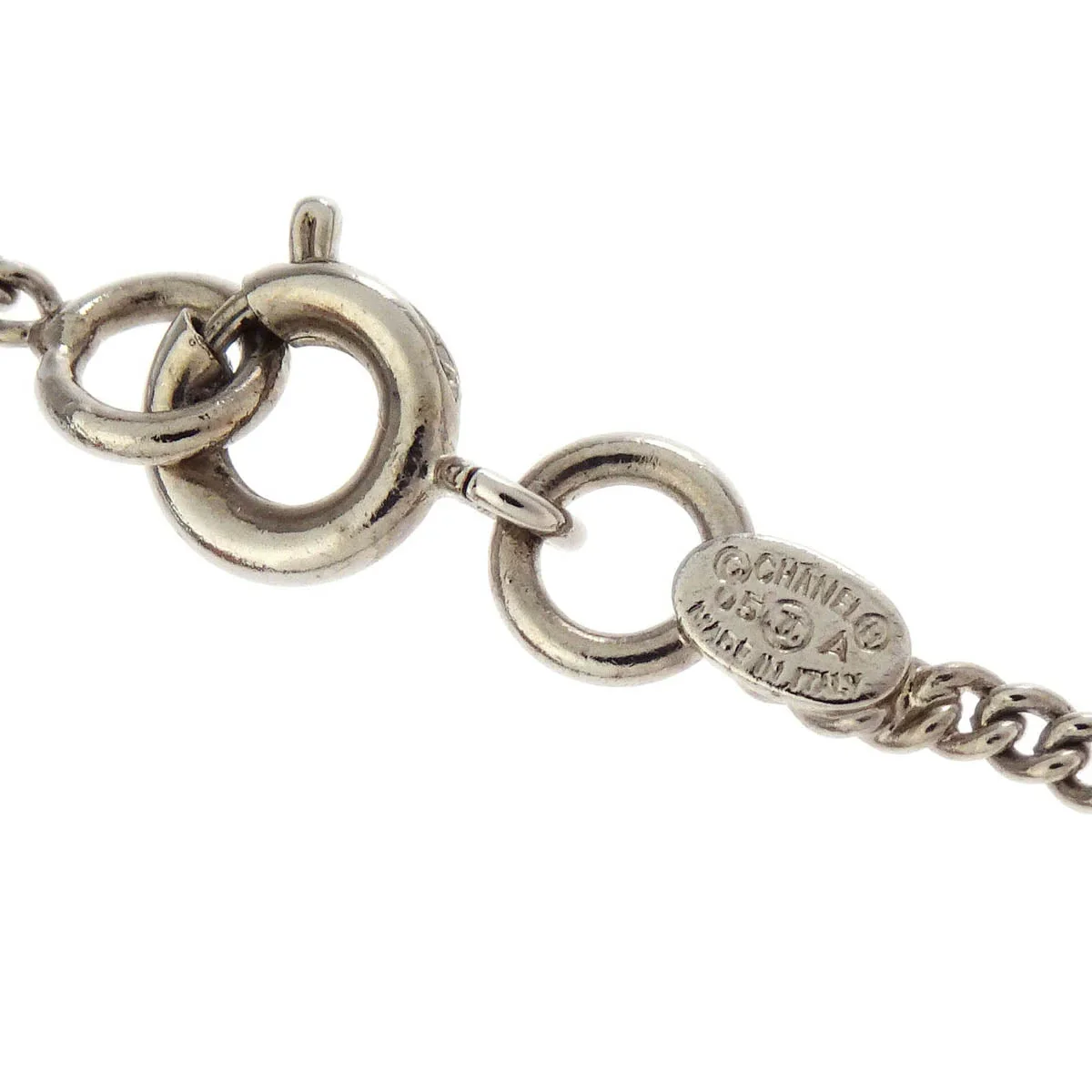 Chanel Silver Chain CC Trump Bracelet 05A - Image 4