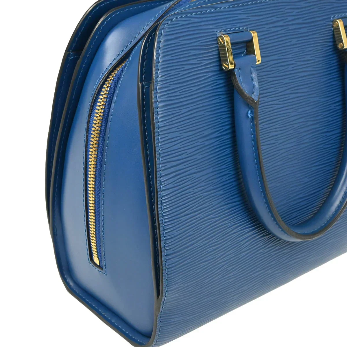 Louis Vuitton 1998 Blue Epi Pont Neuf Handbag M52055 - Image 3