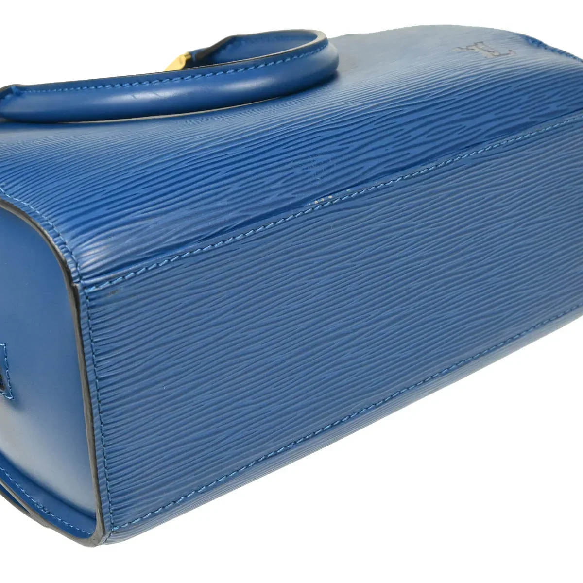 Louis Vuitton 1998 Blue Epi Pont Neuf Handbag M52055 - Image 4