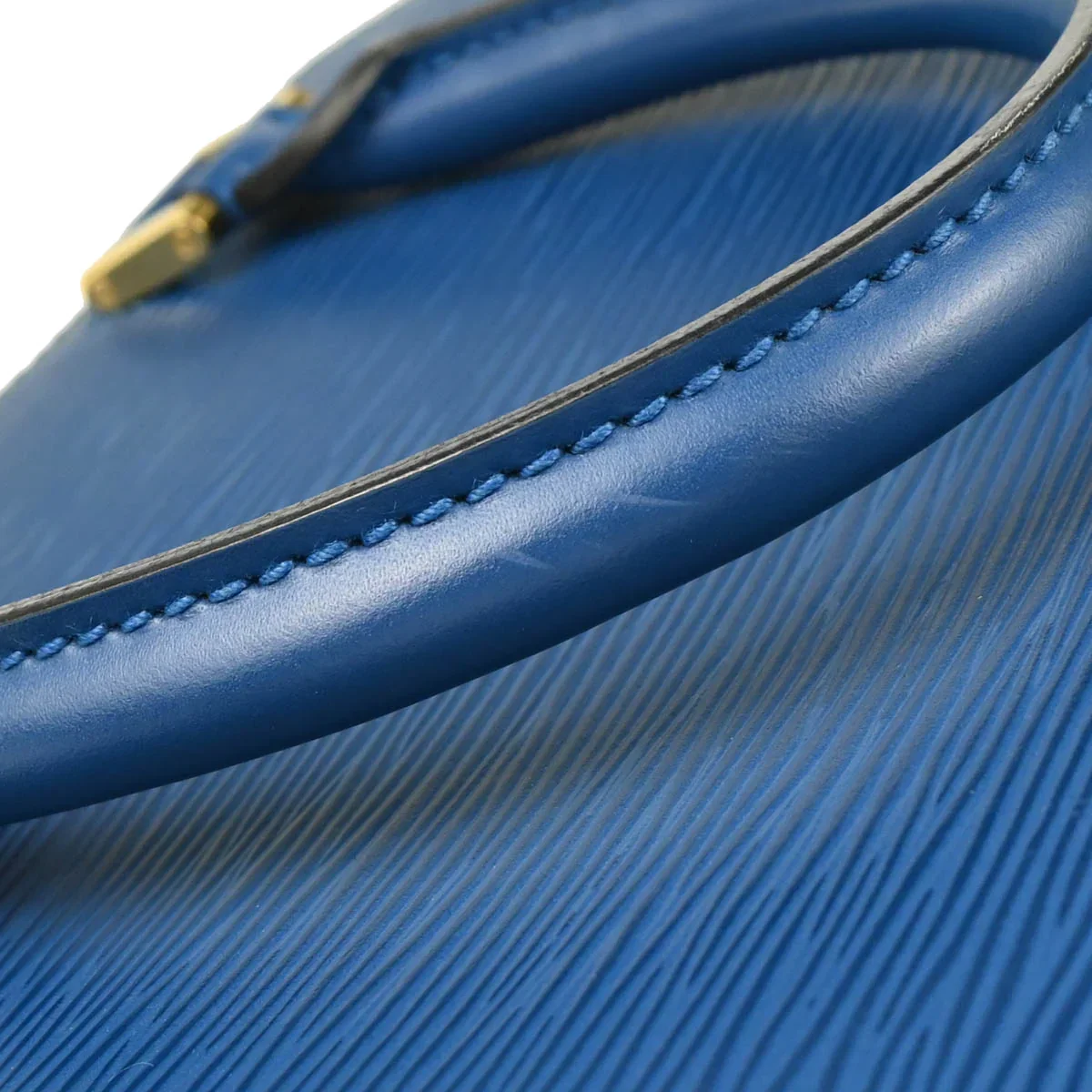 Louis Vuitton 1998 Blue Epi Pont Neuf Handbag M52055 - Image 5