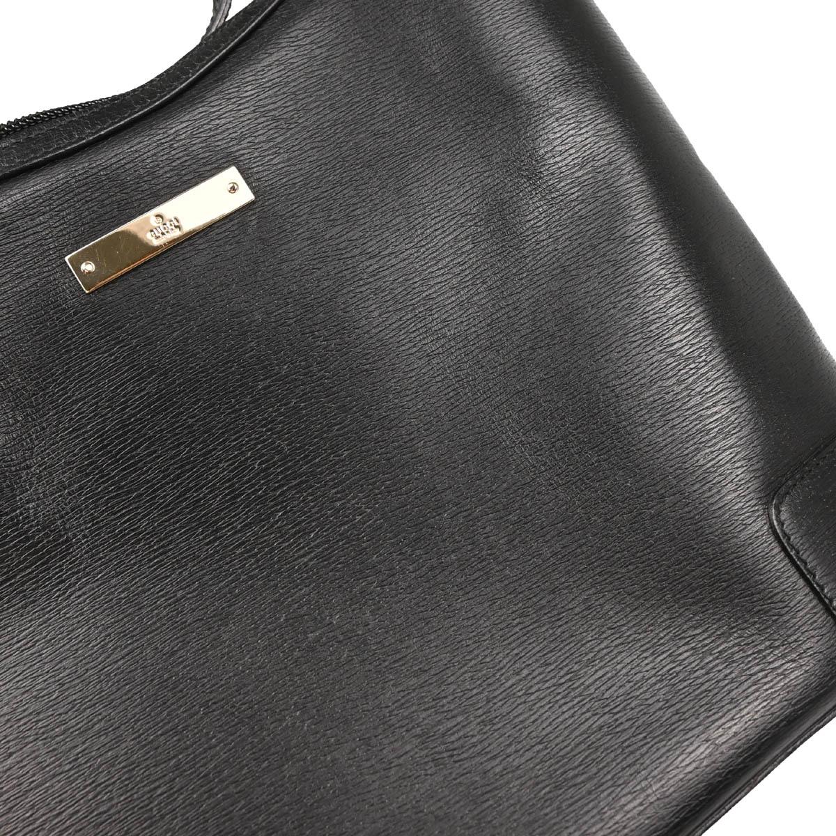 Gucci Black Leather Handbag - Image 5