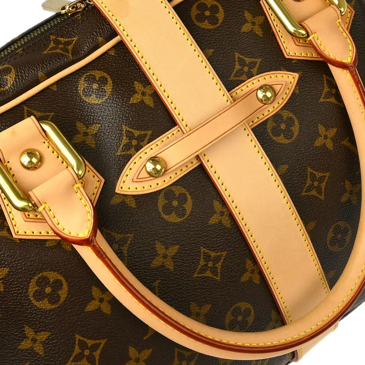 Louis Vuitton 2006 Monogram Manhattan GM Handbag M40025 - Image 7