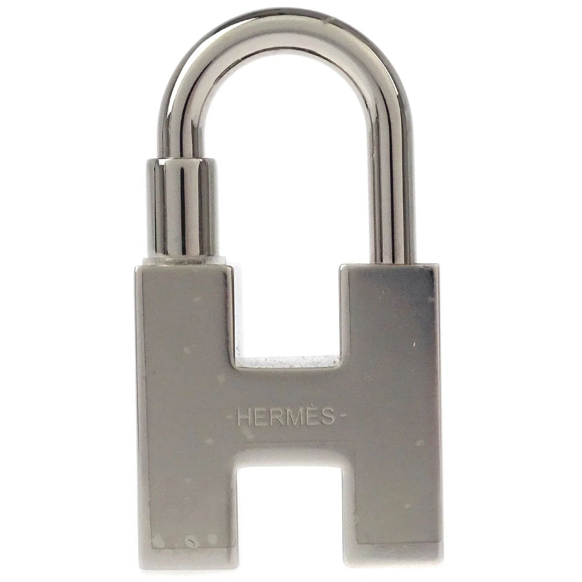 Hermes Quizz Rainbow Cadena Key Ring Silver Small Good - Image 2