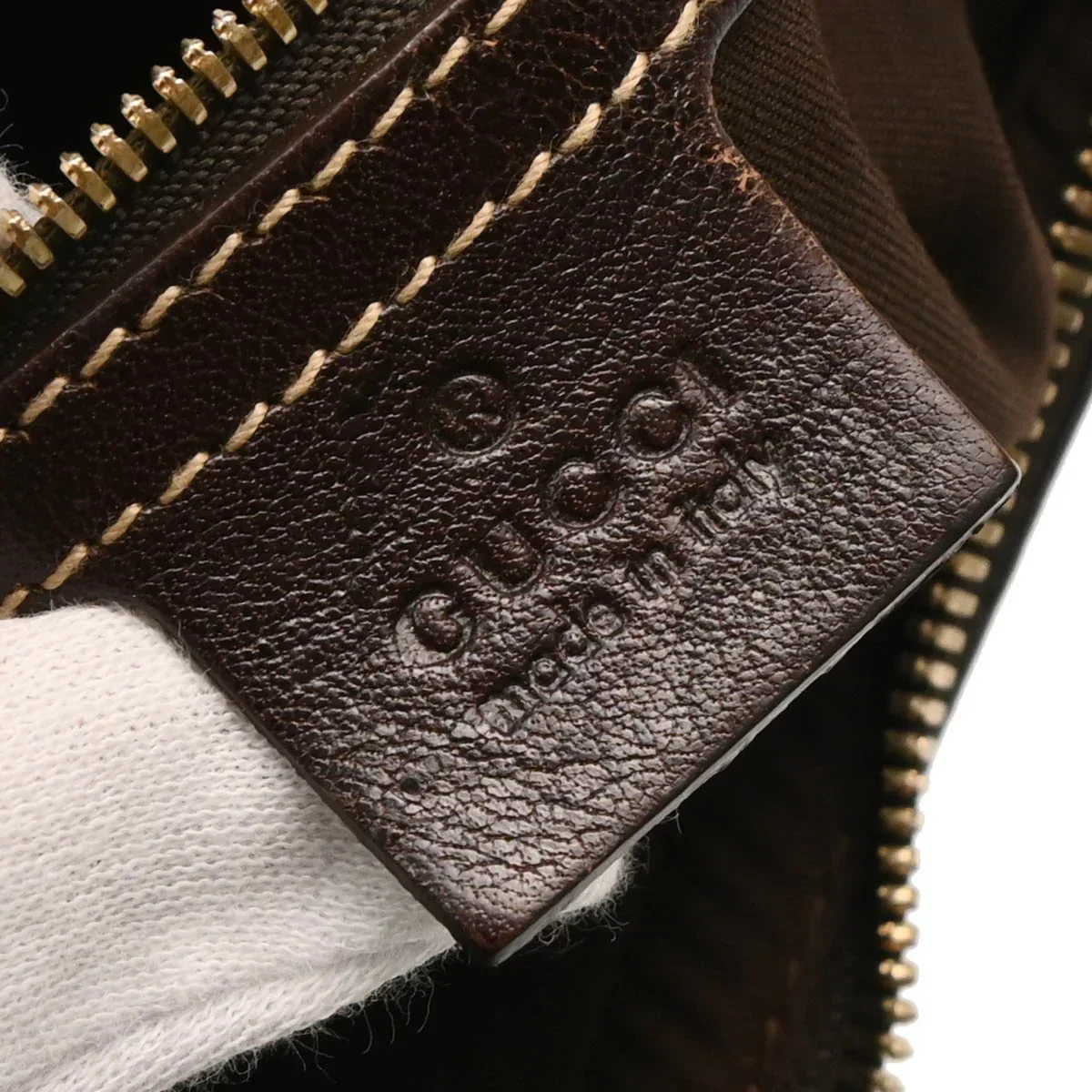 Gucci Beige GG Hobo Handbag - Image 9