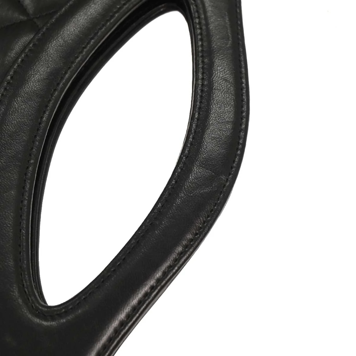 Chanel Black Lambskin 2way Shoulder Handbag - Image 6