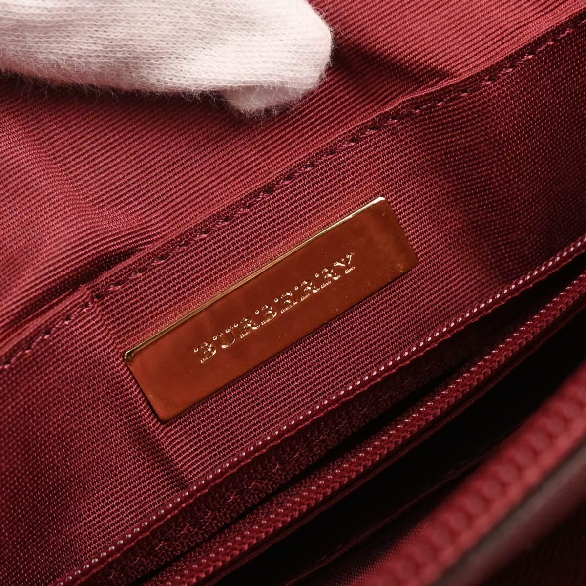 Burberry Beige Canvas Burberry Check Tote Handbag - Image 18