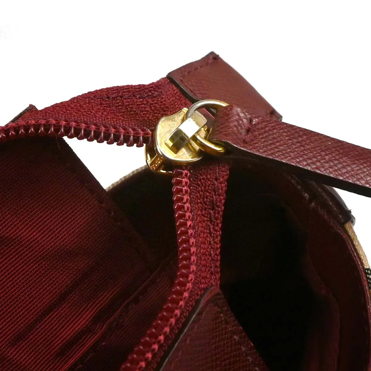 Burberry Beige Canvas Burberry Check Tote Handbag - Image 19