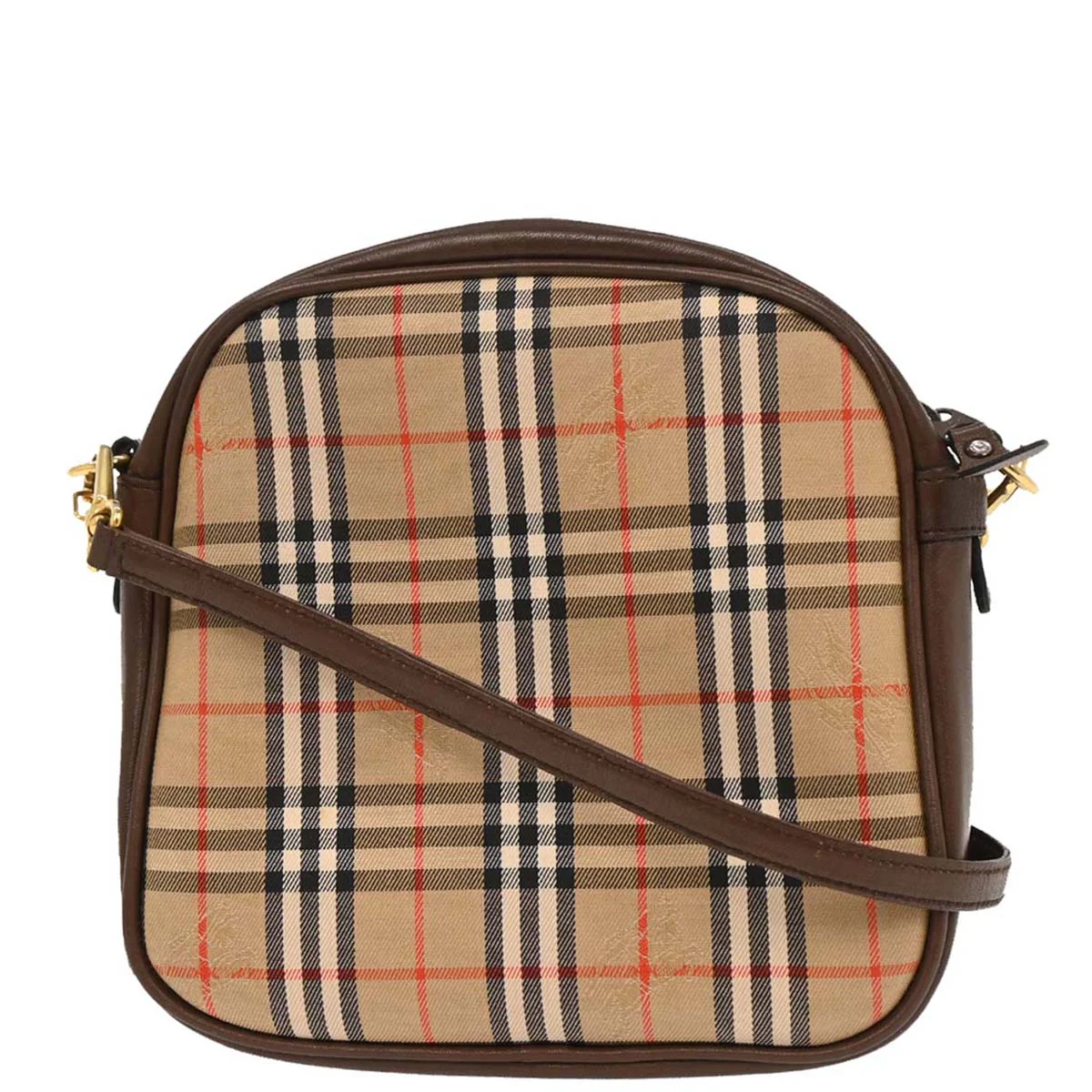 Burberrys Beige House Check Crossbody Bag - Image 2