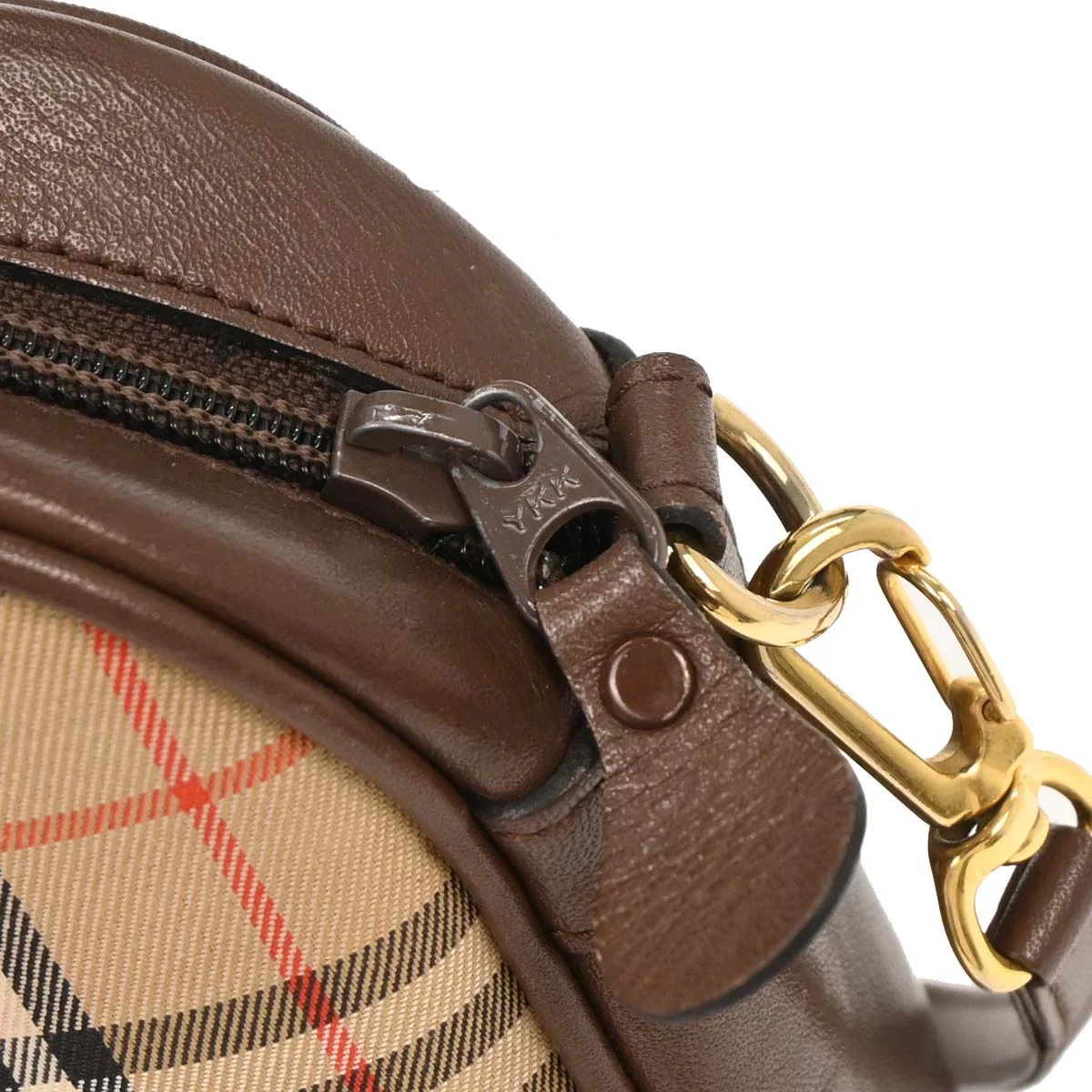 Burberrys Beige House Check Crossbody Bag - Image 3