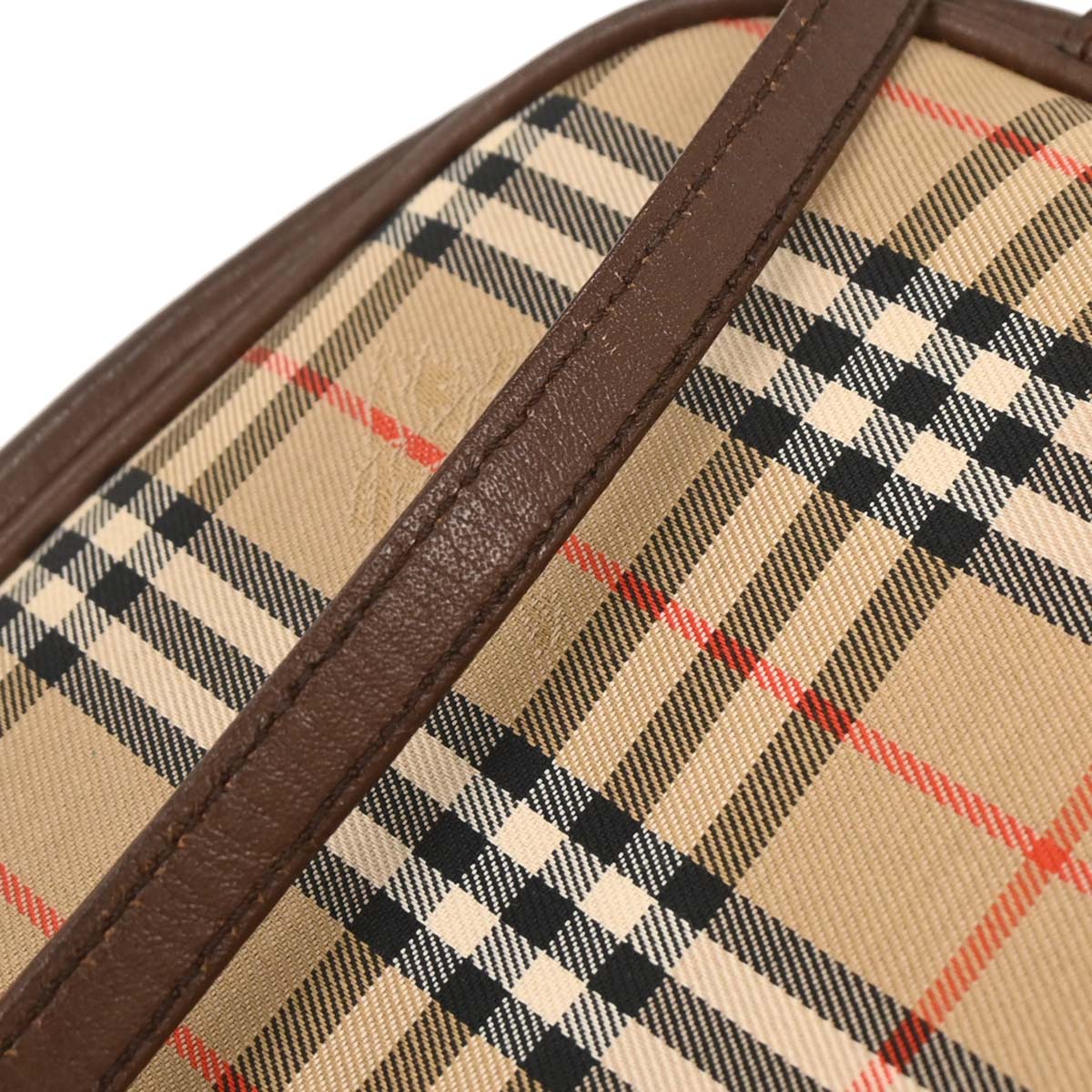 Burberrys Beige House Check Crossbody Bag - Image 5
