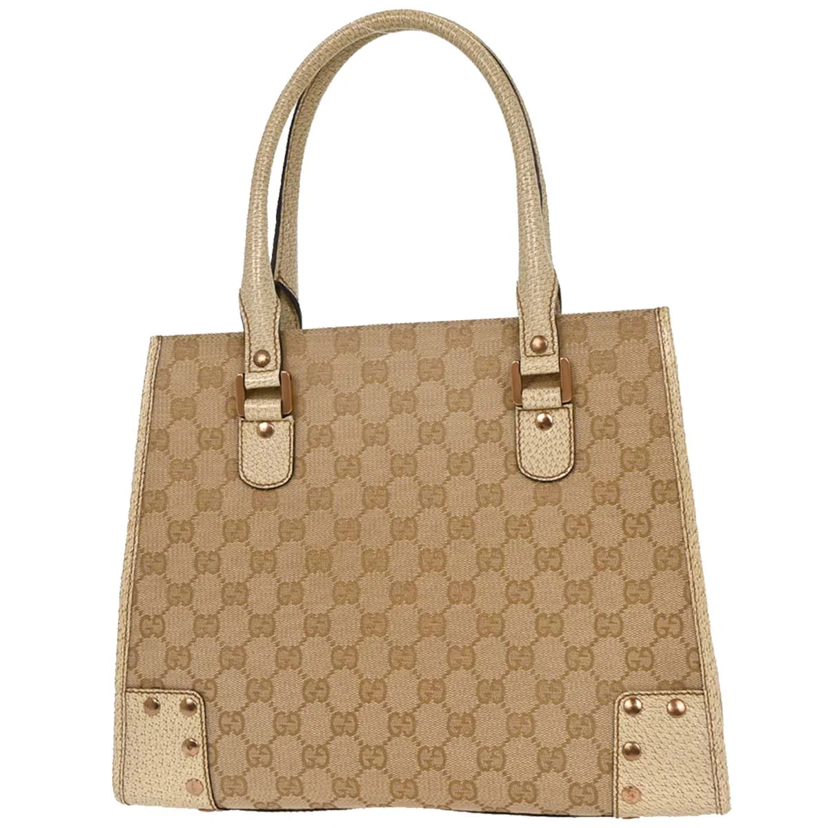 Gucci Beige GG Tote Bag - Image 2