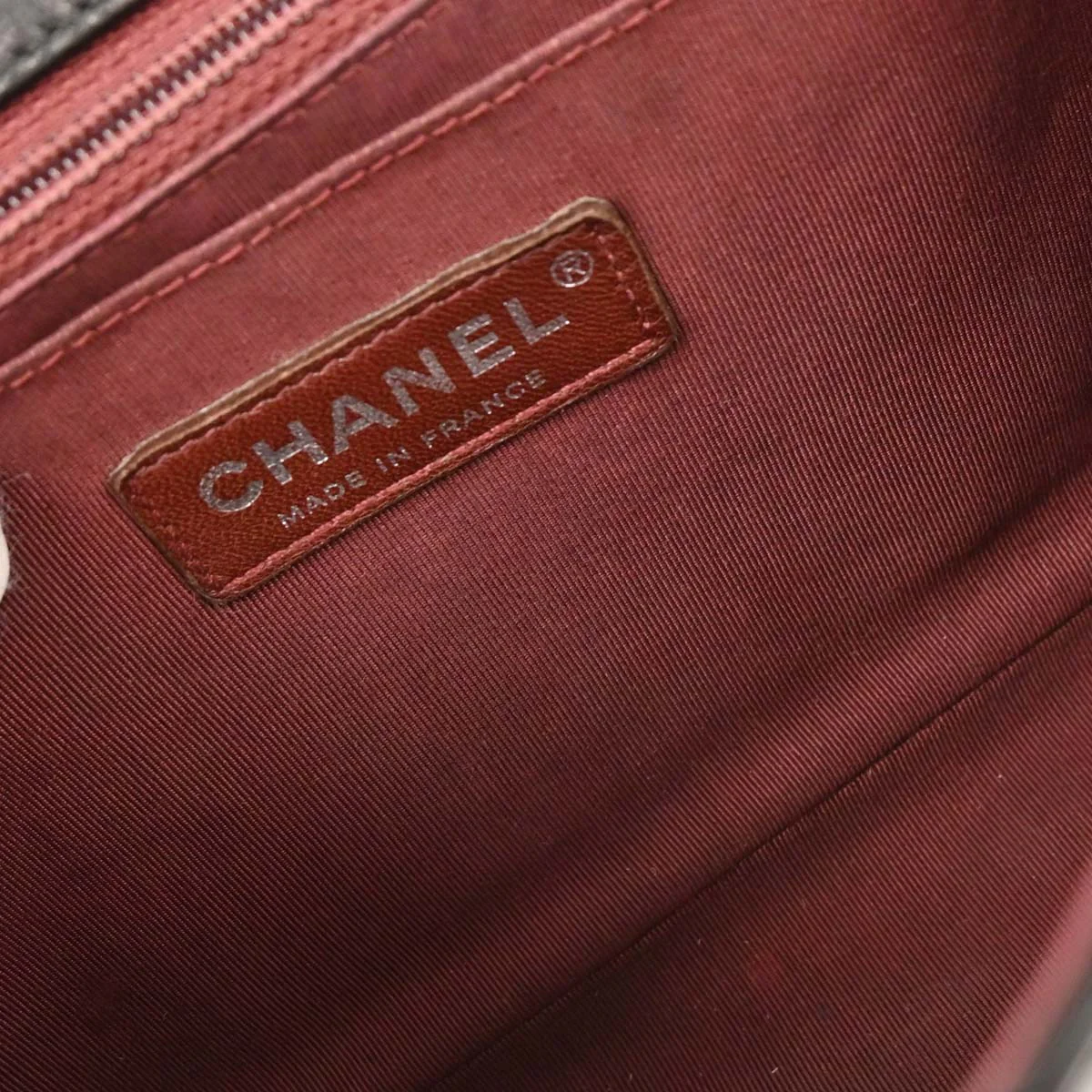 Chanel 2006-2008 Black Patent Leather Secret Label Single Flap Shoulder Bag - Image 9