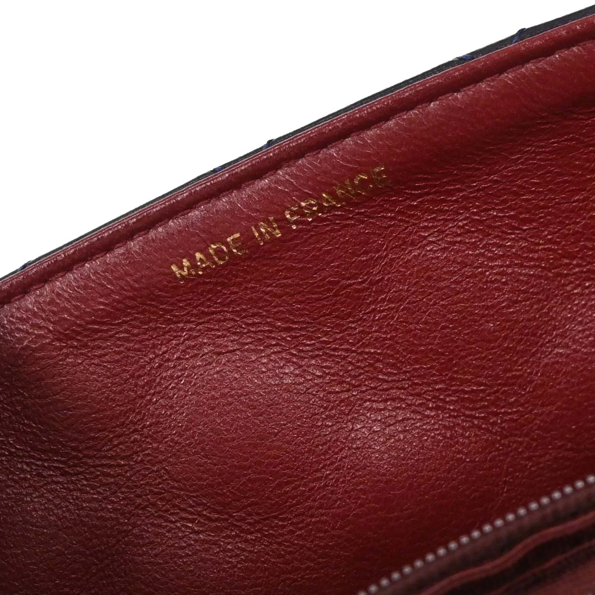 Chanel 1989-1991 Navy Lambskin Classic Square Flap Shoulder Bag - Image 9