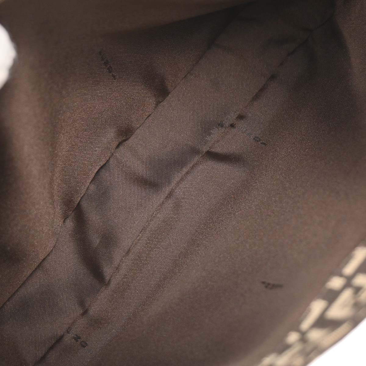 Fendi Brown Zucchino Handbag - Image 8