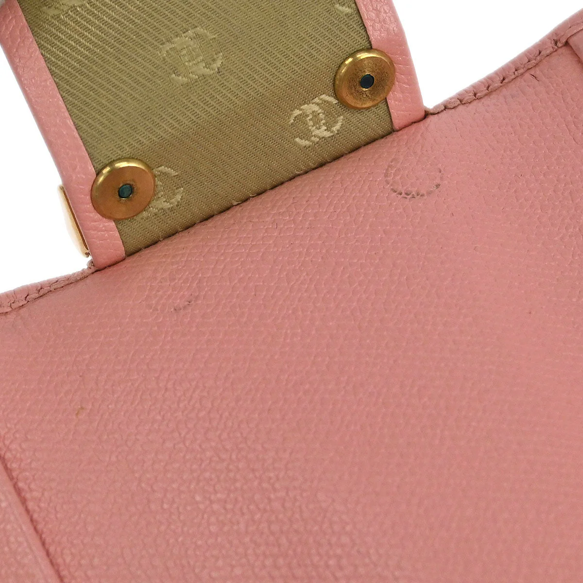 Chanel 2003-2004 Pink Calfskin Key Case Small Good - Image 7