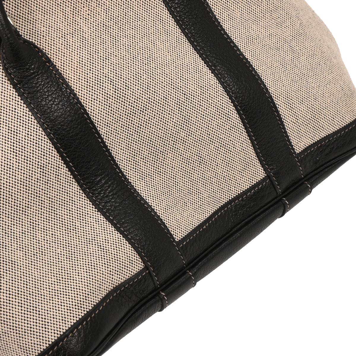 Hermes Gray Toile H Garden Party 30 TPM Tote Handbag - Image 5