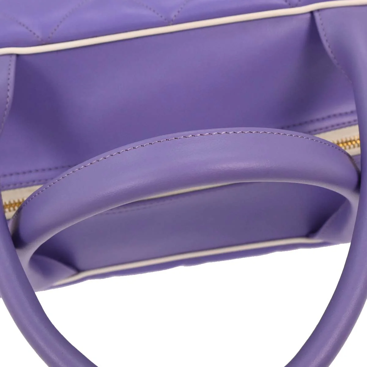 Chanel Purple 1994-1996 Calfskin Bowling Bag - Image 6