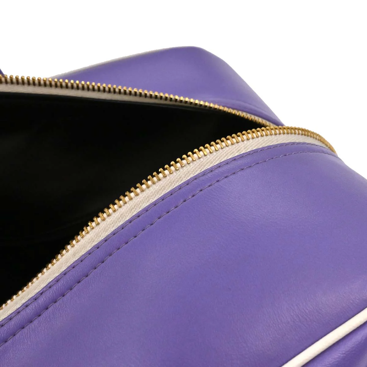 Chanel Purple 1994-1996 Calfskin Bowling Bag - Image 9